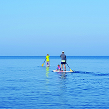 Ashtabula County paddleboarders